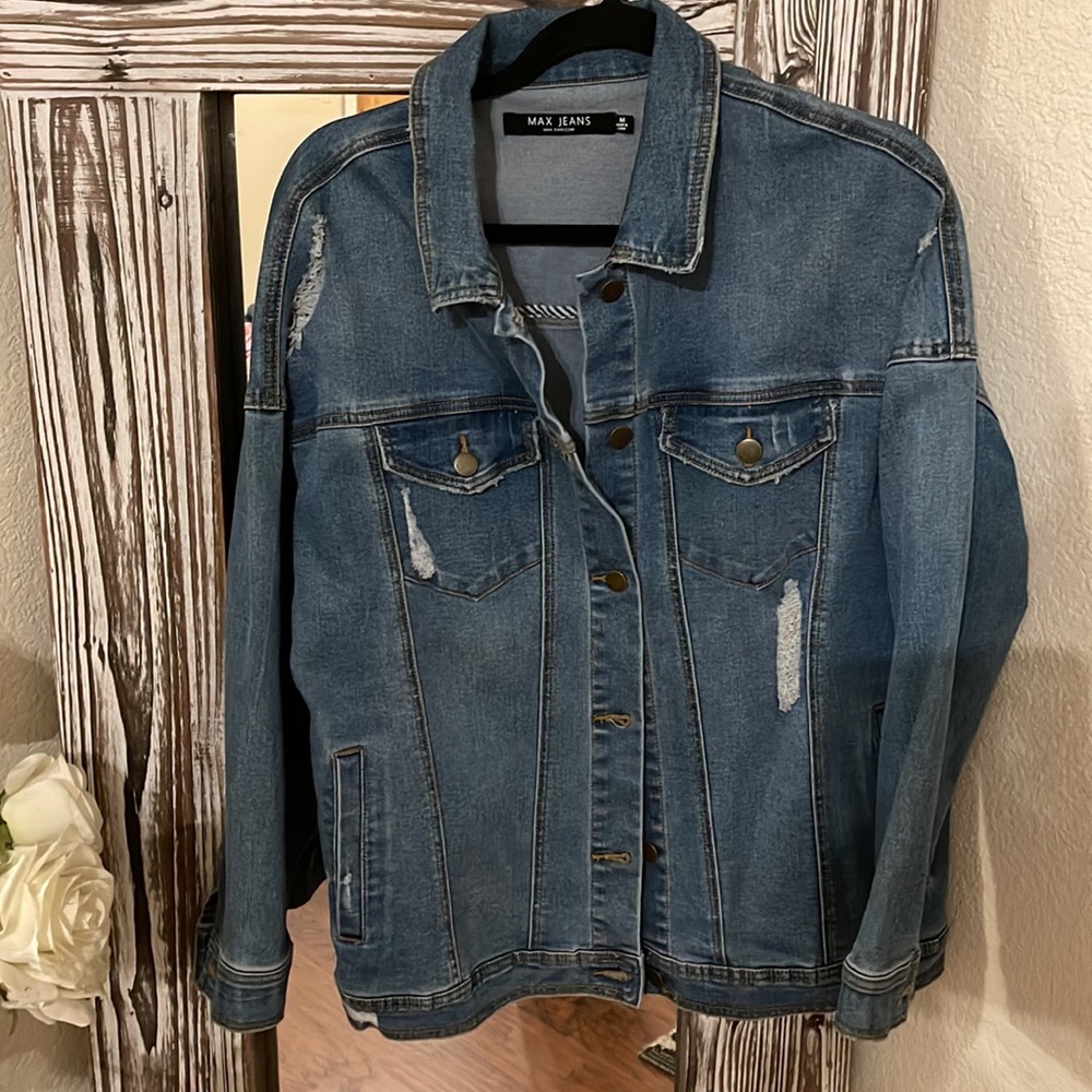 Max Jeans Denim Jacket Size M